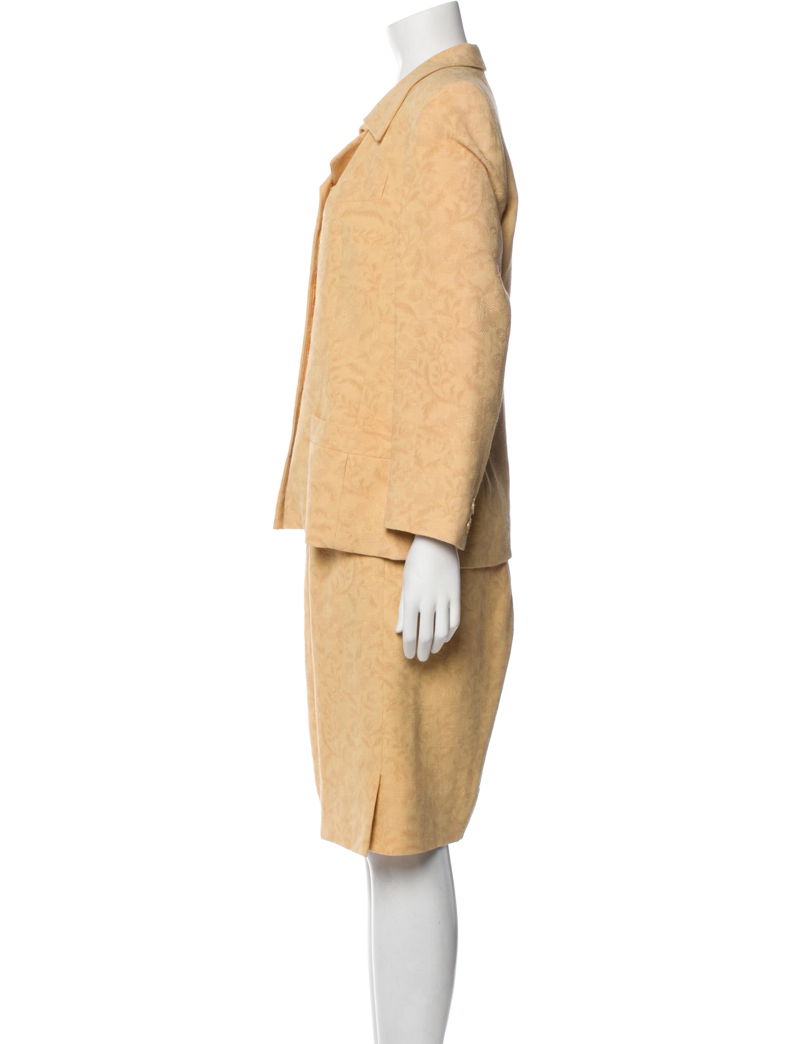 Louis Feraud Vintage 1980's Skirt Suit