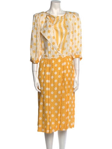 Louis Feraud Dresses Vintage Midi Length Dress Us6, Fr38 | M