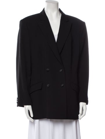 Louis Feraud Coats Virgin Wool Peacoat Us14, Fr46 | XL