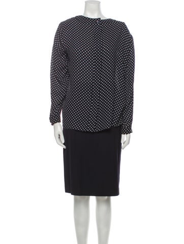 Louis Feraud Suits and Sets Tweed Pattern Skirt Set M