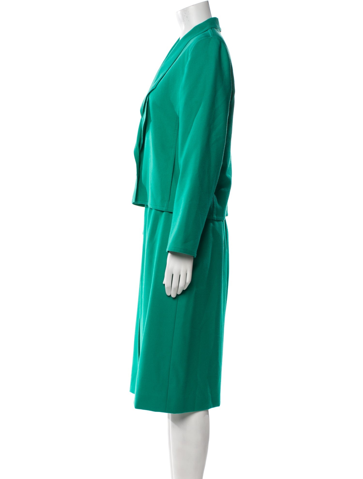 Louis Feraud Wool Skirt Suit