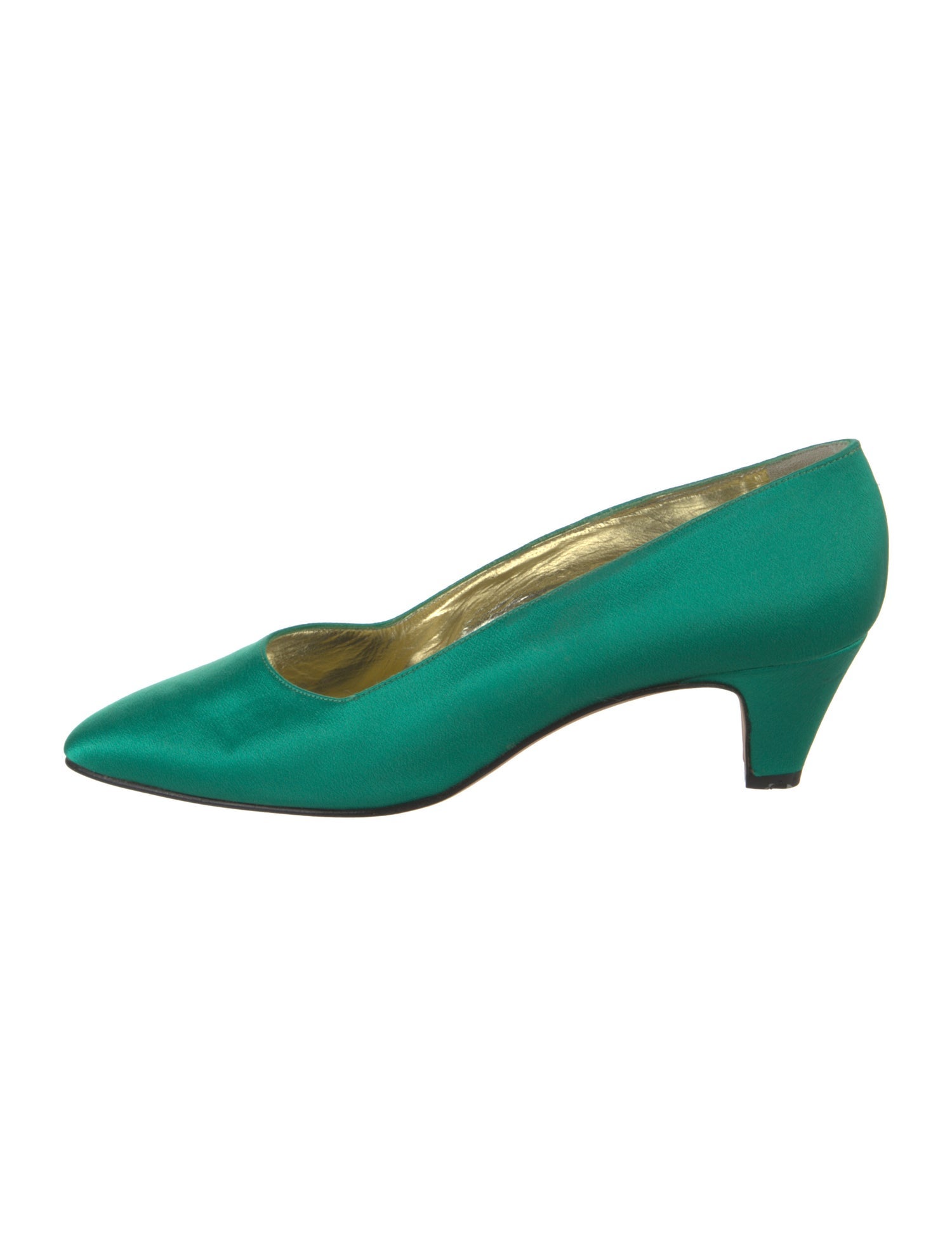 Louis Feraud Satin Pumps