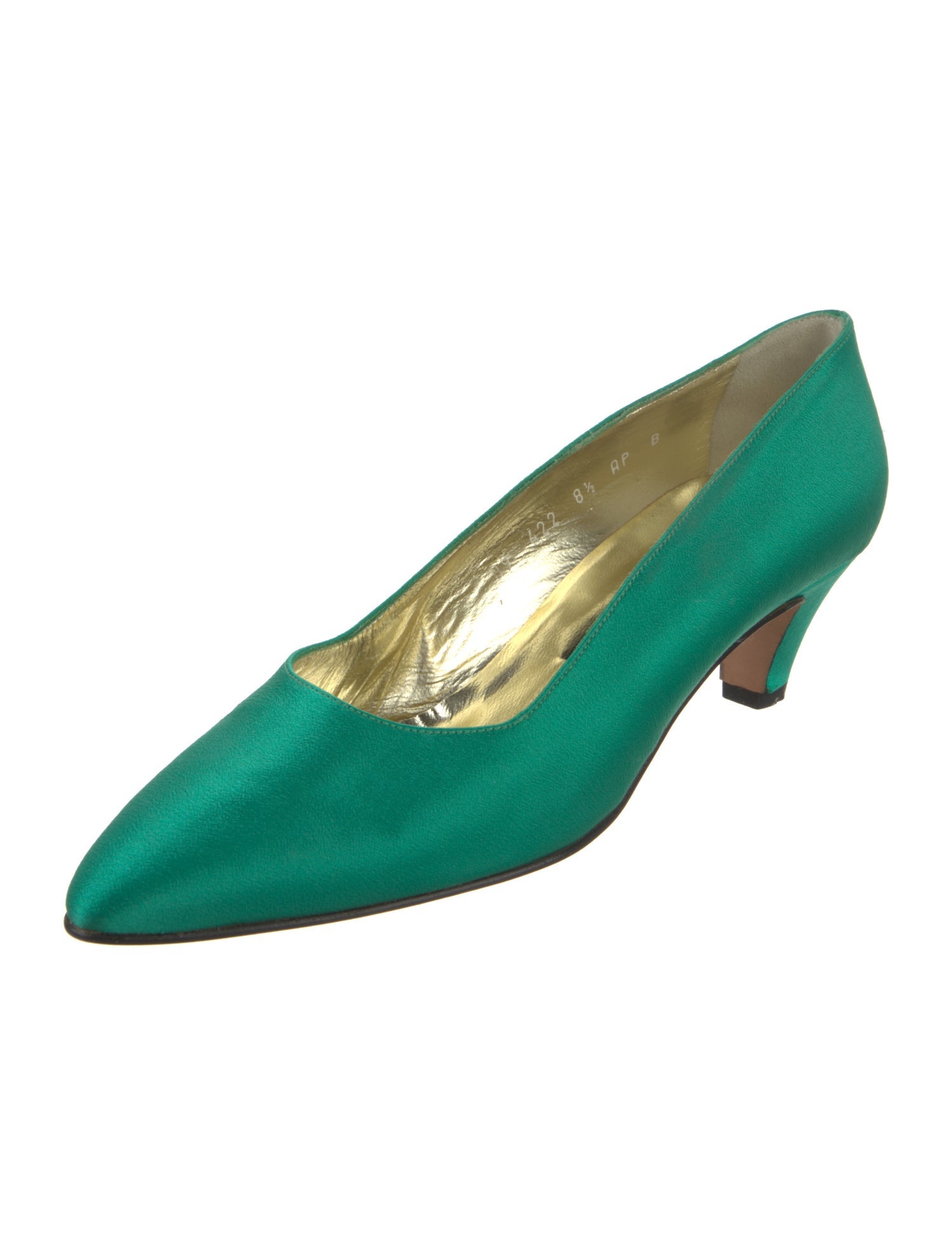 Louis Feraud Satin Pumps