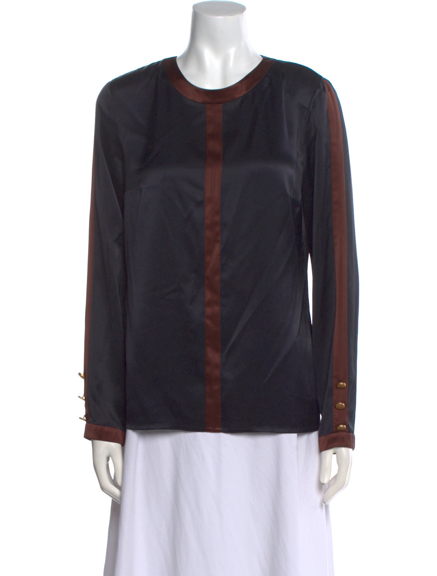 Louis Feraud Crew Neck Long Sleeve Sweatshirt