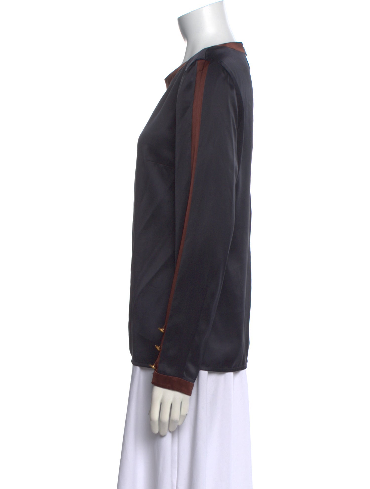 Louis Feraud Crew Neck Long Sleeve Sweatshirt