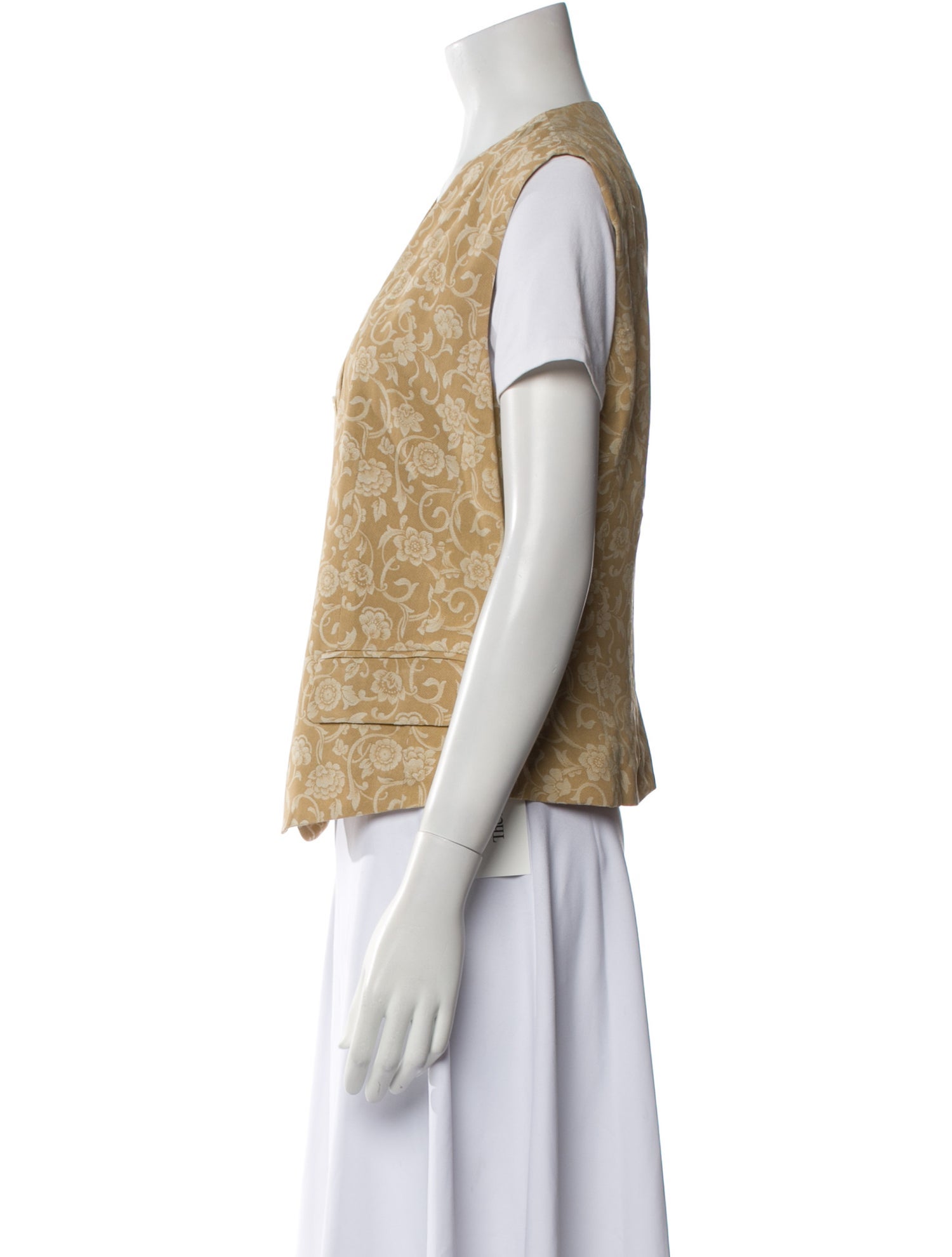 Louis Feraud Printed Vest