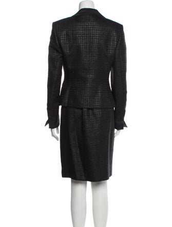 Louis Feraud Wool Skirt Set