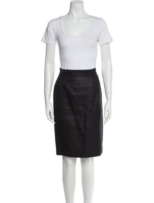 Louis Feraud Wool Skirt Set