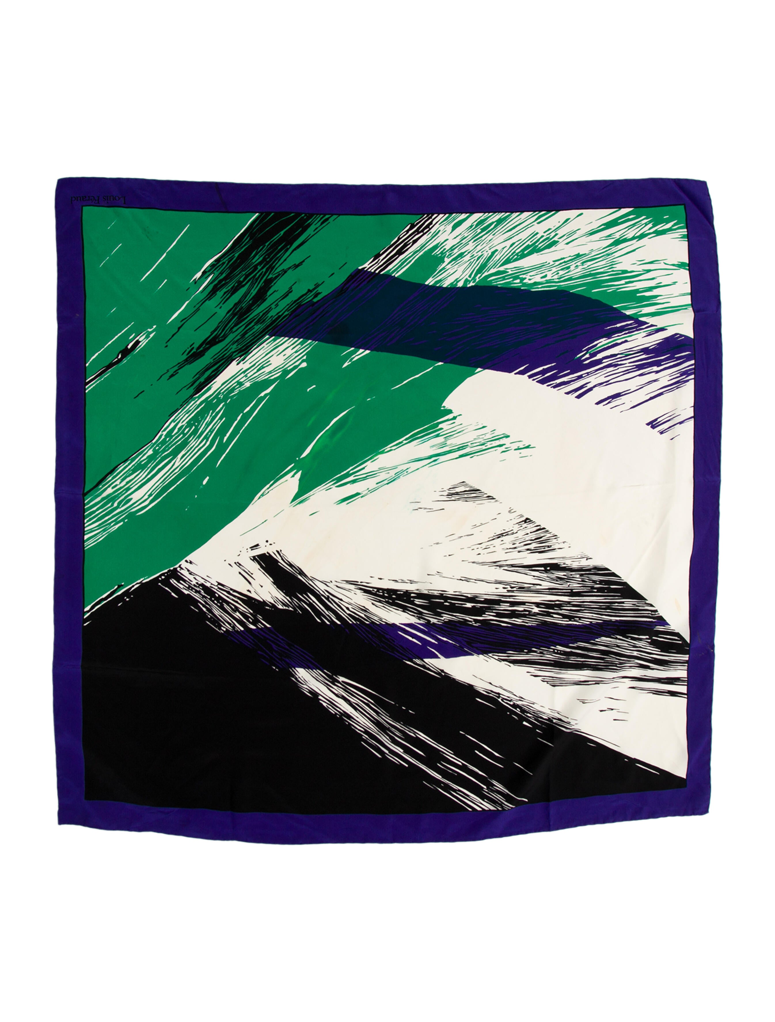 Louis Feraud Silk Printed Scarf