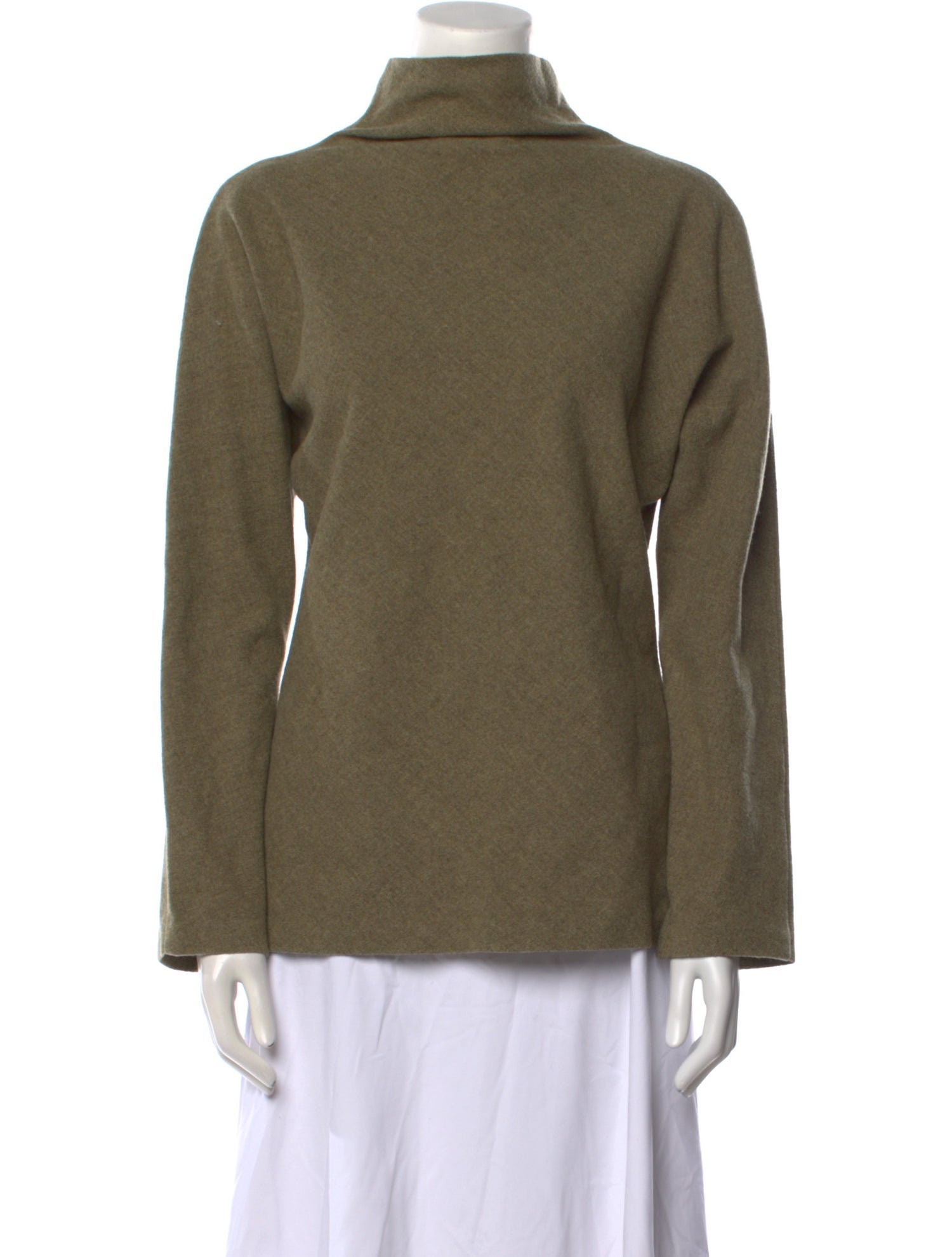 Louis Feraud Virgin Wool Turtleneck Sweater
