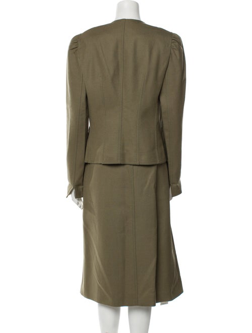 Louis Feraud Wool Skirt Set