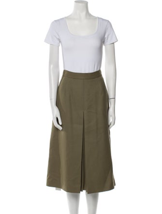Louis Feraud Wool Skirt Set