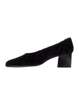 Louis Feraud Velvet Pumps