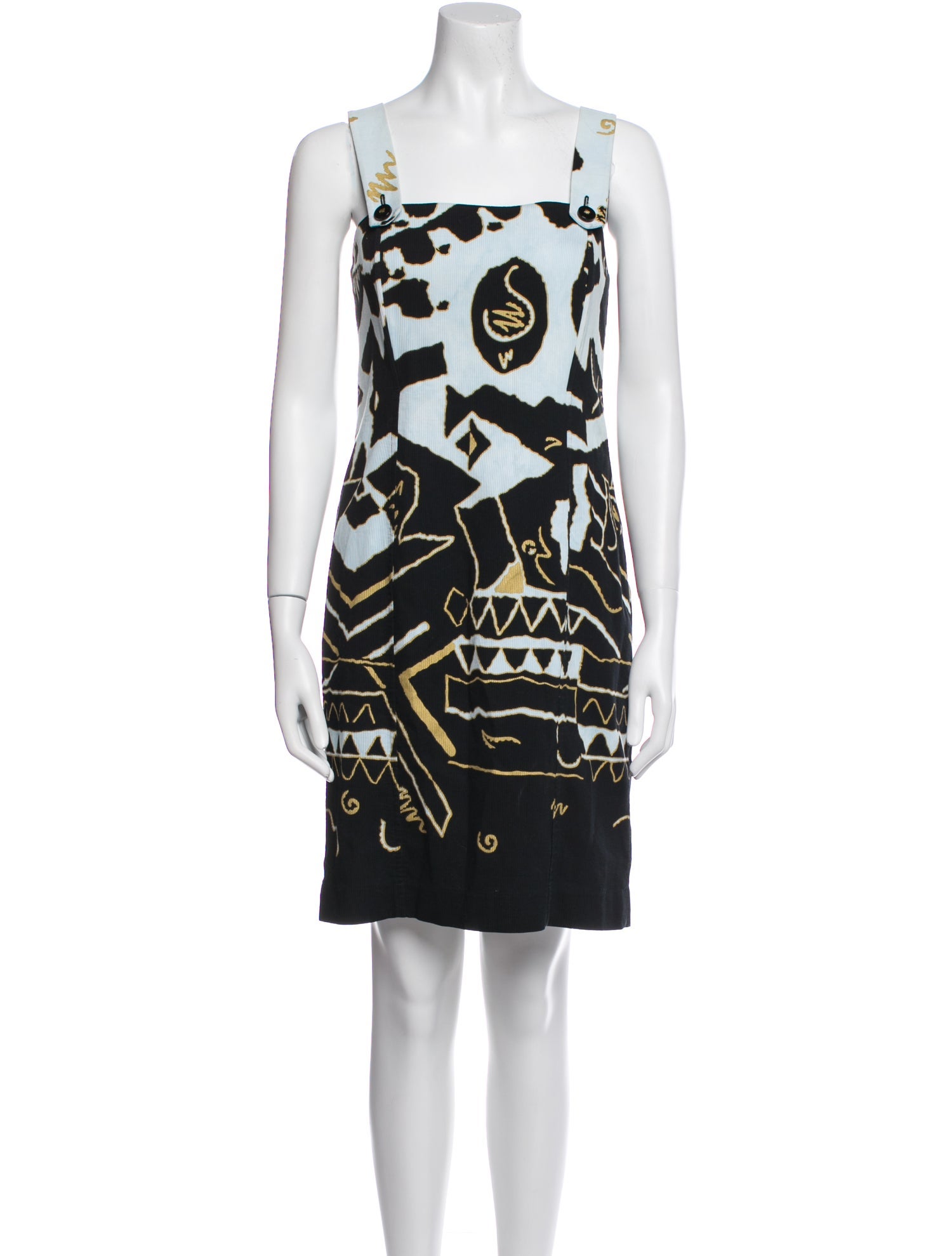 Louis Feraud Printed Mini Dress