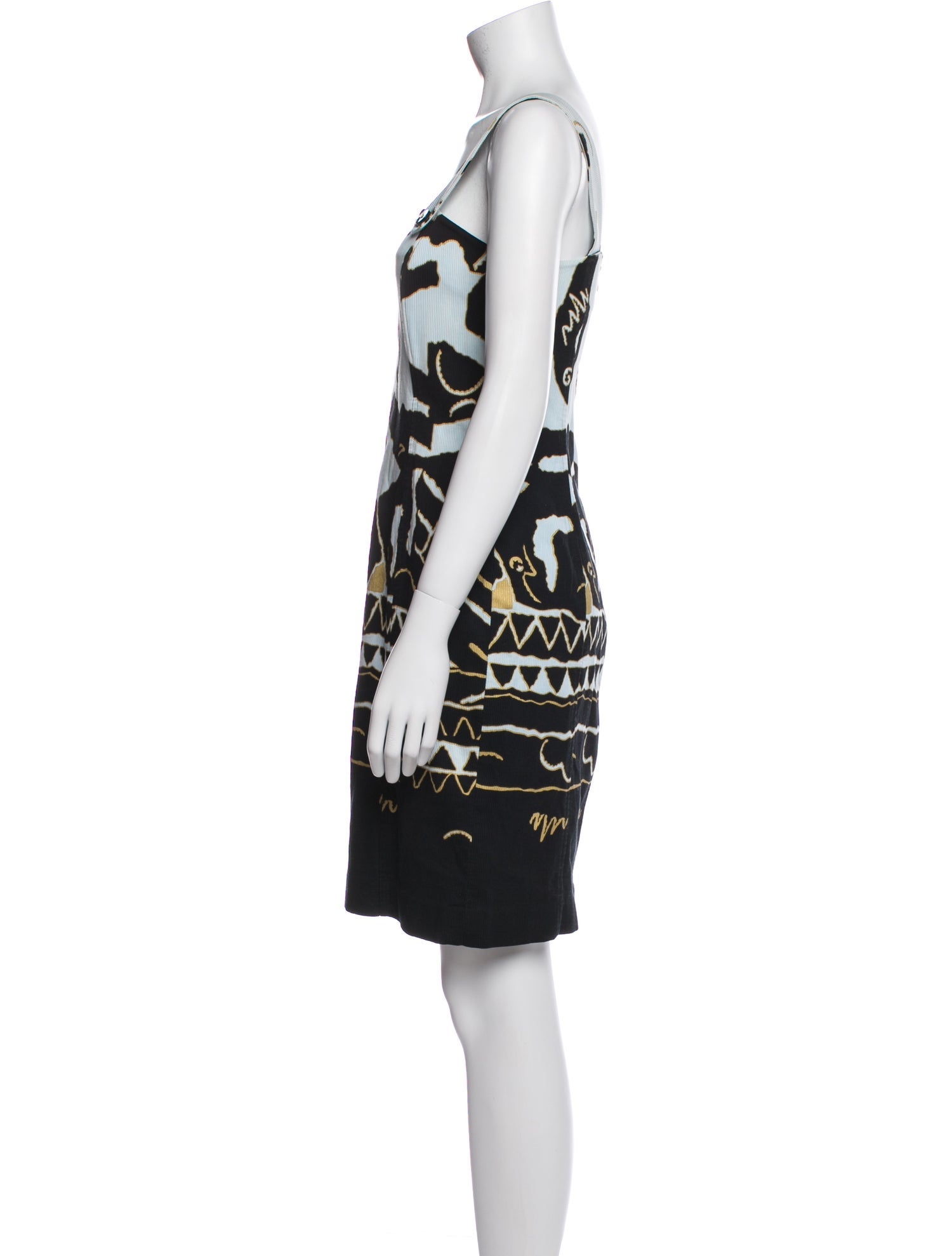 Louis Feraud Printed Mini Dress