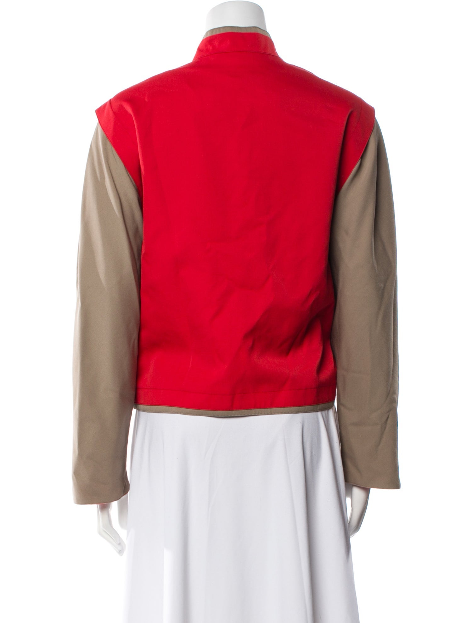 Louis Feraud Colorblock Pattern Jacket