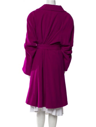 Louis Feraud Wool Trench Coat