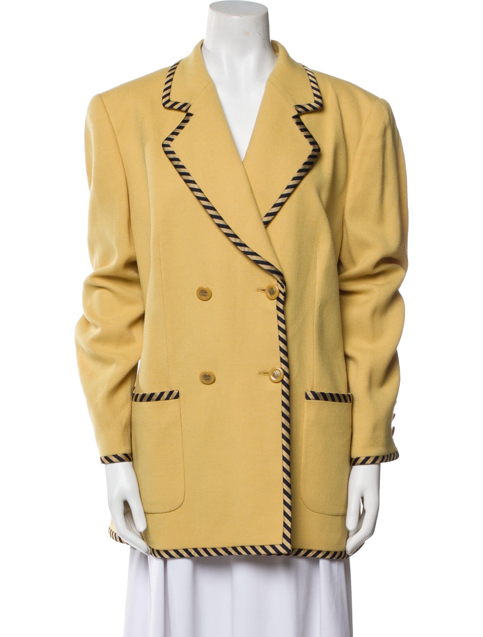Louis Feraud Virgin Wool Blazer