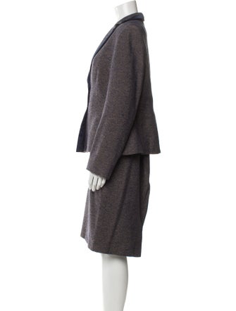 Louis Feraud Virgin Wool Striped Jacket