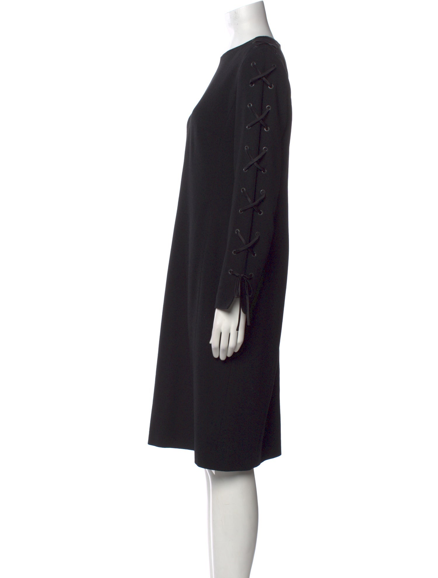 Louis Feraud Virgin Wool Knee-Length Dress