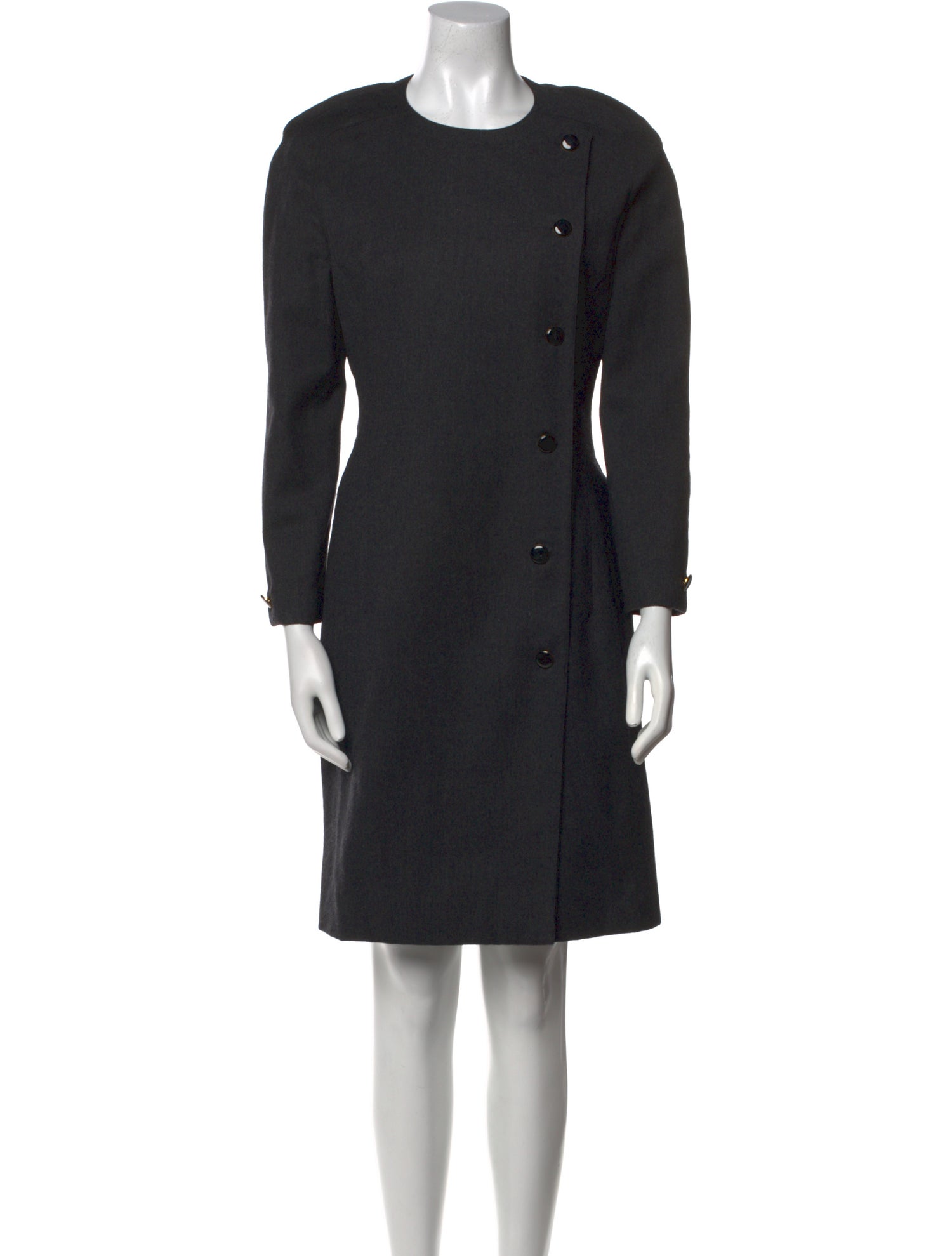 Louis Feraud Crew Neck Knee-Length Dress