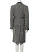 Louis Feraud Houndstooth Print Skirt Suit