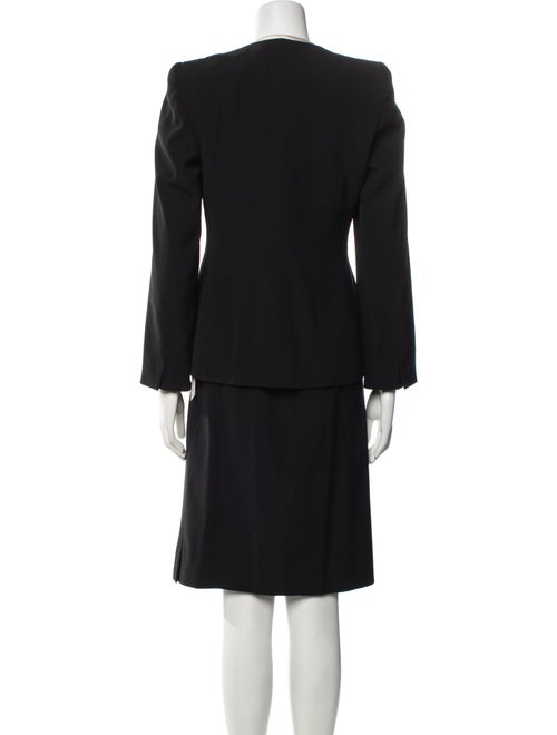 Louis Feraud Virgin Wool Skirt Set