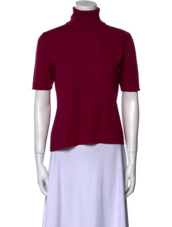 Louis Feraud Silk Turtleneck Sweater