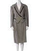 Louis Feraud Wool Plaid Print Skirt Suit