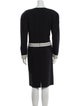 Louis Feraud Wool Knee-Length Dress