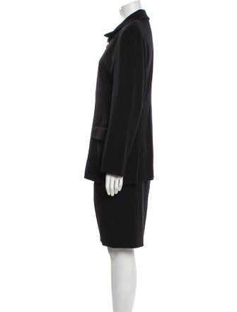 Louis Feraud Virgin Wool Skirt Set