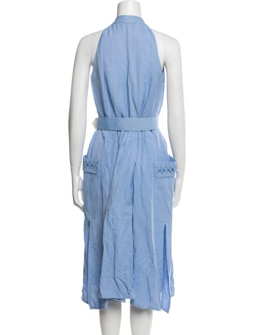 Louis Feraud Halterneck Midi Length Dress