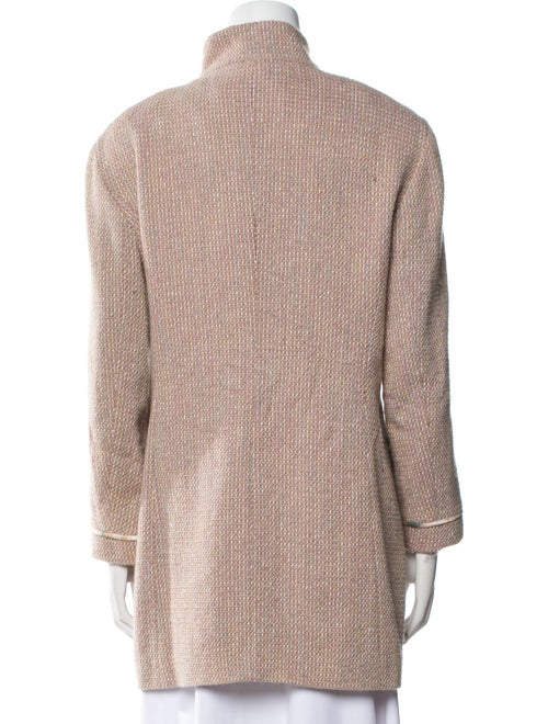 Louis Feraud Virgin Wool Printed Jacket