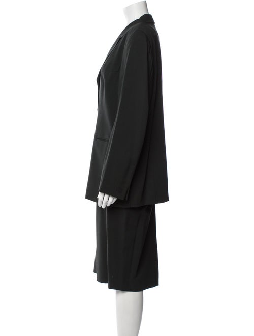 Louis Feraud Virgin Wool Skirt Set