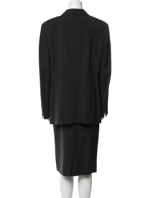 Louis Feraud Virgin Wool Skirt Set