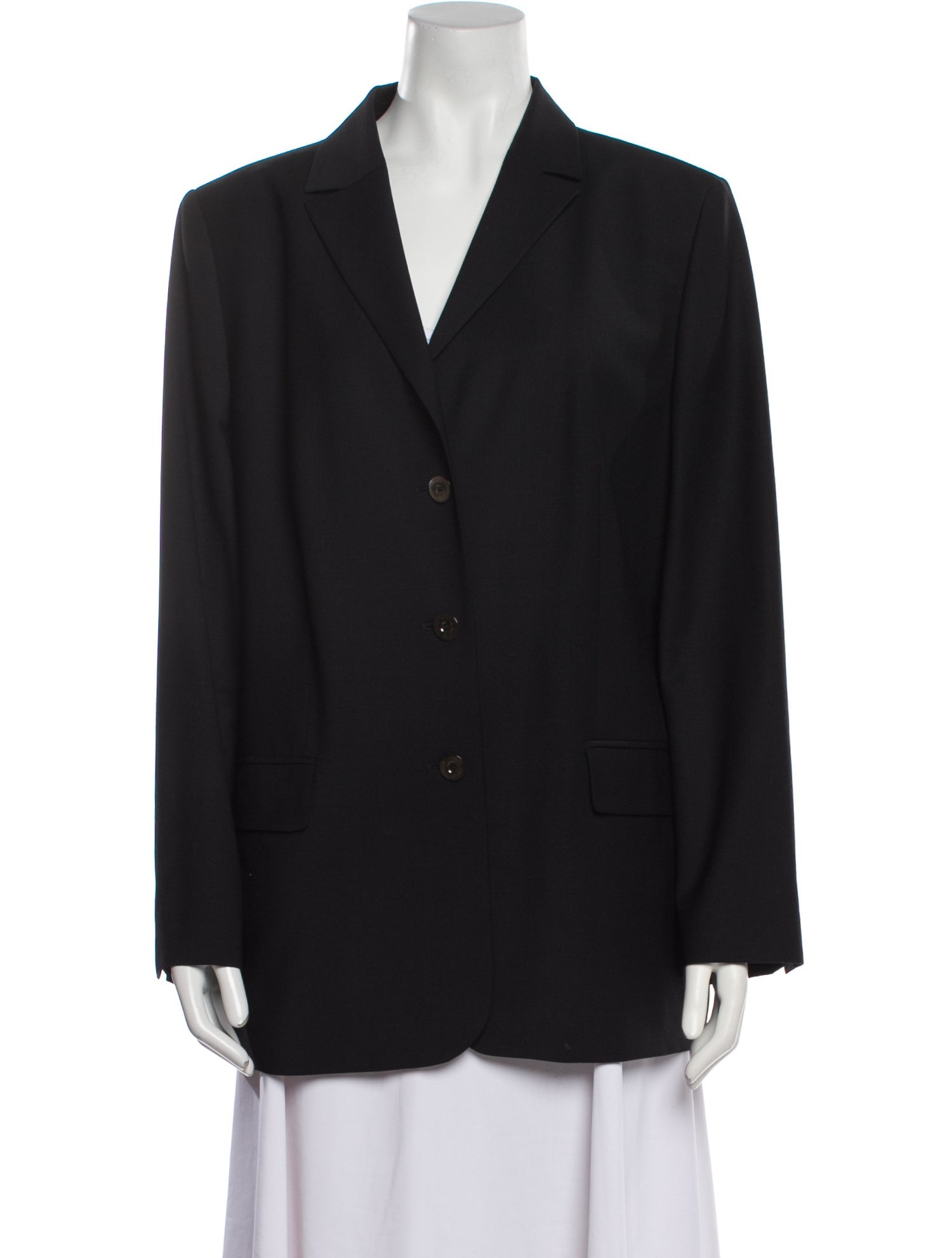 Louis Feraud Virgin Wool Blazer