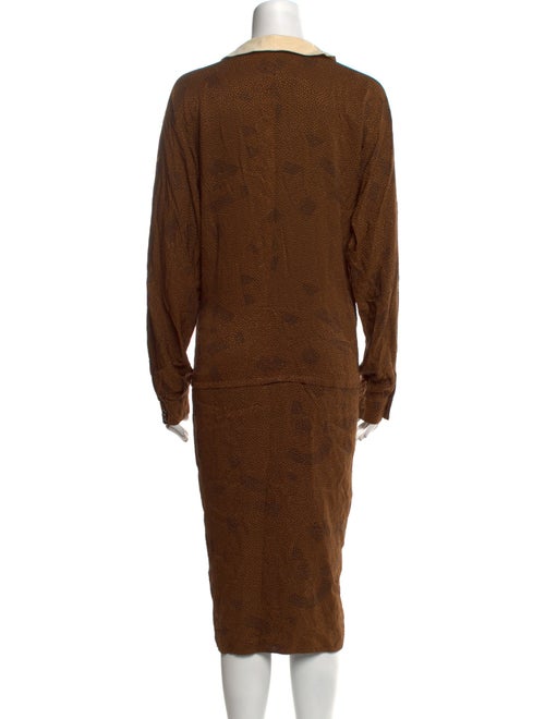 Louis Feraud Silk Midi Length Dress