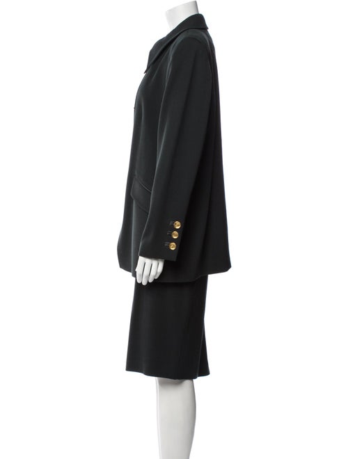 Louis Feraud Virgin Wool Skirt Set