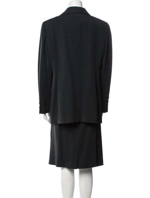 Louis Feraud Virgin Wool Skirt Set