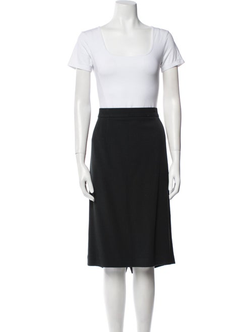Louis Feraud Virgin Wool Skirt Set