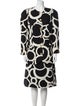Louis Feraud Silk Printed Skirt Suit