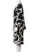 Louis Feraud Silk Printed Skirt Suit