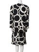 Louis Feraud Silk Printed Skirt Suit