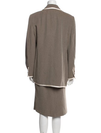 Louis Feraud Striped Skirt Suit