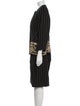 Louis Feraud Wool Striped Skirt Suit
