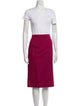 Louis Feraud Virgin Wool Skirt Set