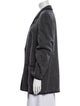 Louis Feraud Virgin Wool Printed Blazer