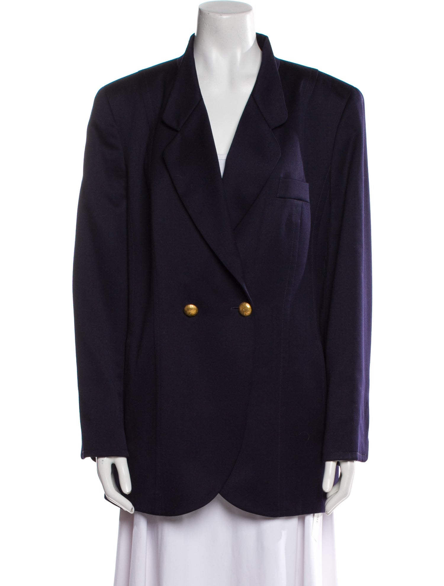 Louis Feraud Virgin Wool Blazer