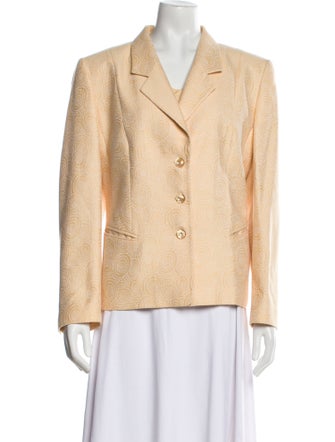 Louis Feraud Tweed Pattern Blazer