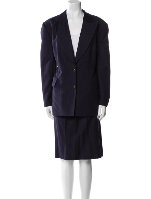 Louis Feraud Wool Skirt Suit
